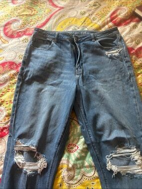 American Eagle Outfitters Men’s Distressed Blue Jeans